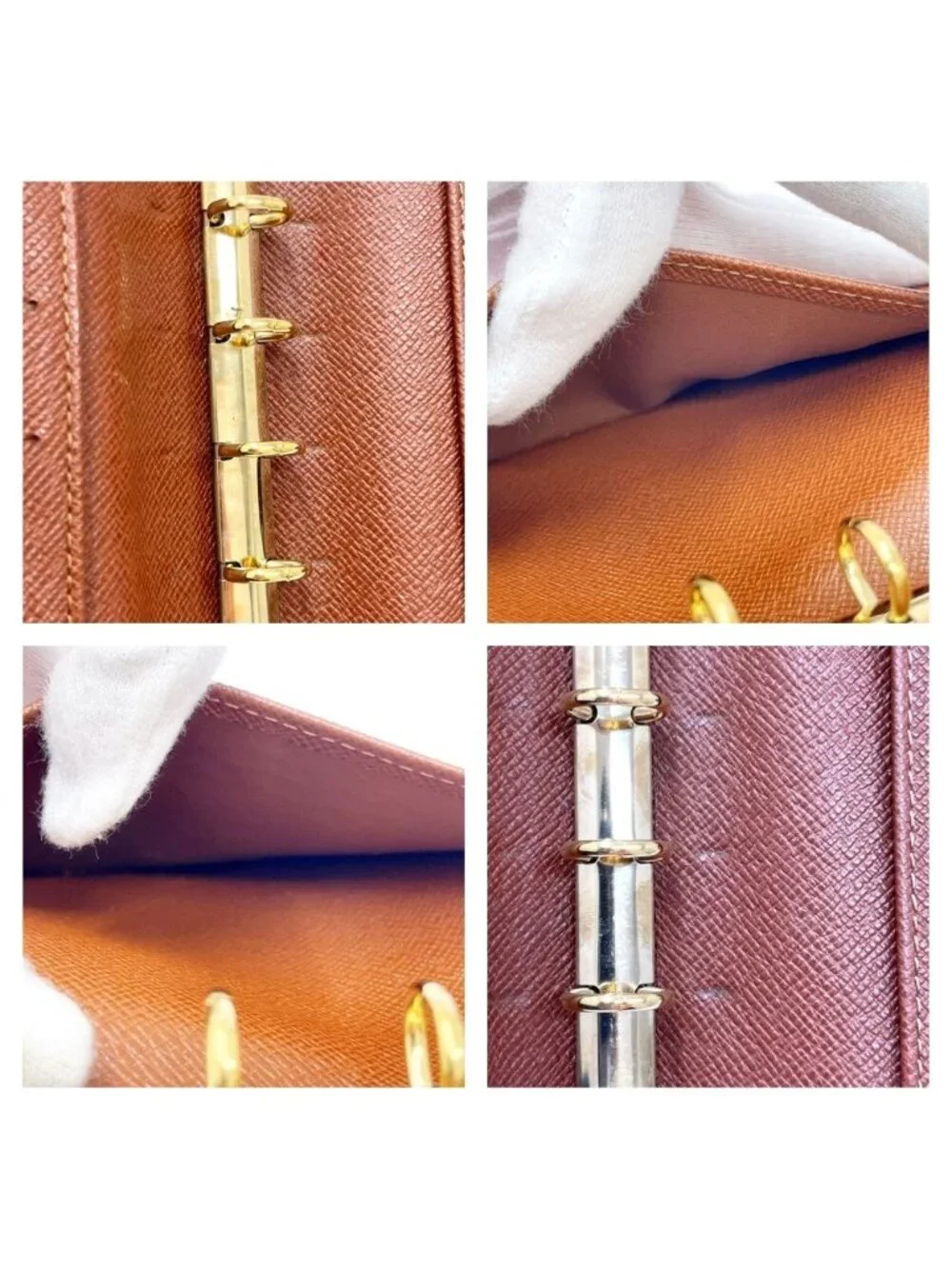 Louis Vuitton Monogram Agenda PM Notebook Cover Brown